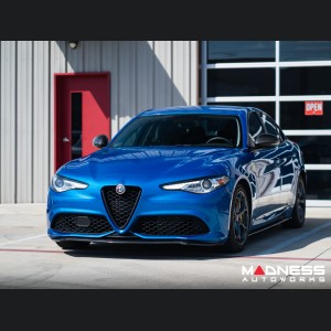 Alfa Romeo Giulia Front Spoiler - Carbon Fiber - Italia Style - Stile Italia - Sport/ Ti/ Veloce - V3